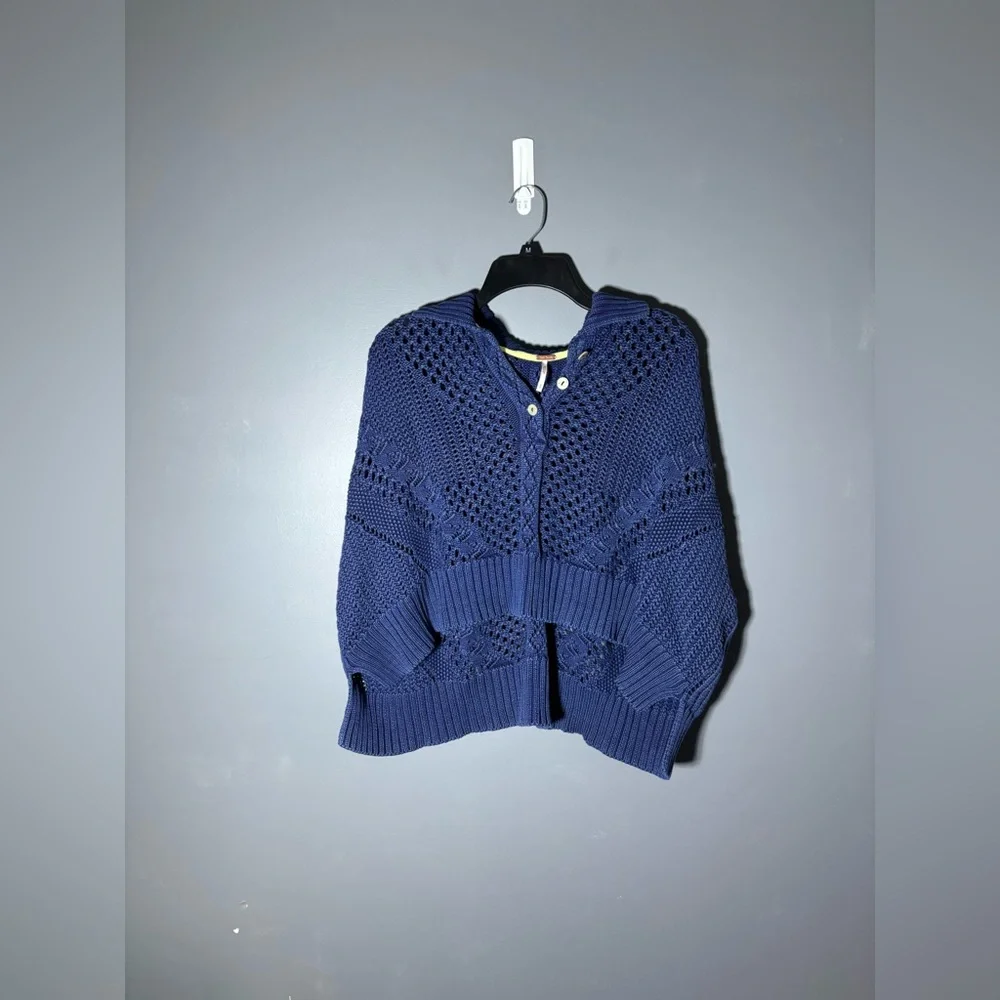 Free People To The Point Polo Shirt Size Small - Picture 2 of 6